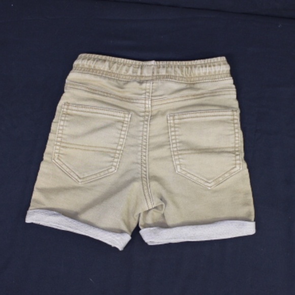 Drawstring Khaki Shorts - Picture 2 of 3